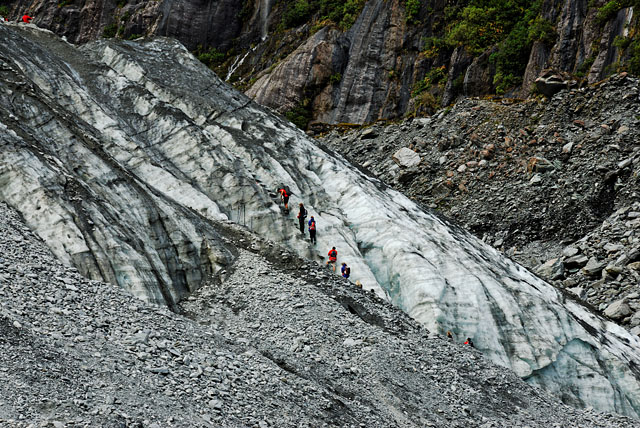 guided walk on Franz Josef Glacier