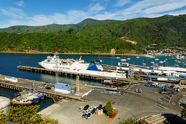 ferry in Picton port