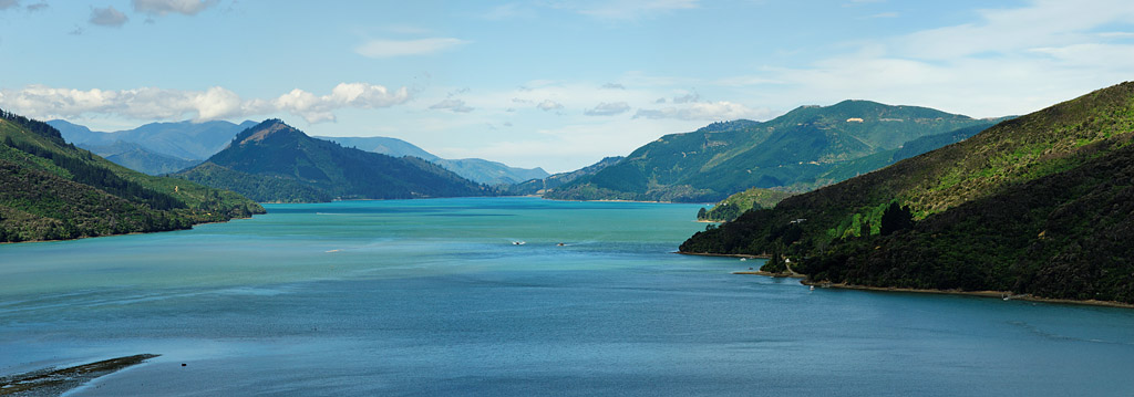 Marlborough Sound from Queen Charlotte Drive