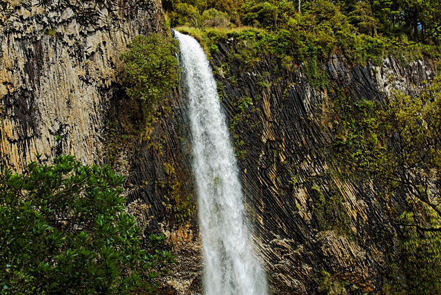 Detail of Bridal Veil Falls near Raglan