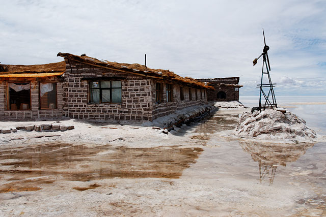 Salt hotel at Salar de Uyuni
