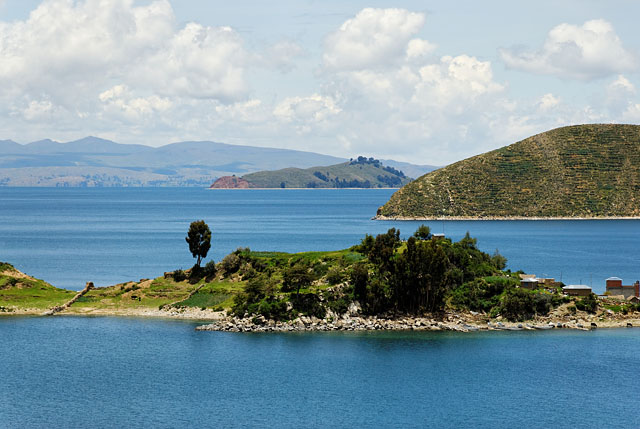 Isla de la Luna from Isla del Sol