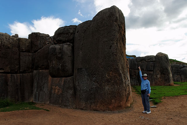 Big boulders at Sacsayhuamán near Cuzco