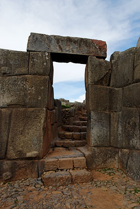 Gate at Sacsayhuamán near Cuzco