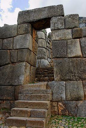 Gate at Sacsayhuamán near Cuzco