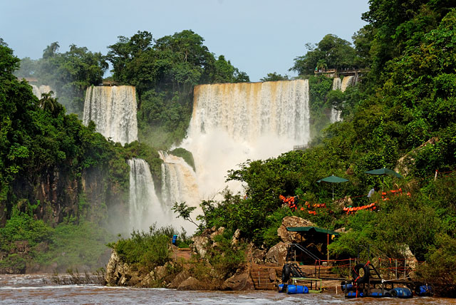 Salto Bossetti at Iguazu Falls, Argentinian side