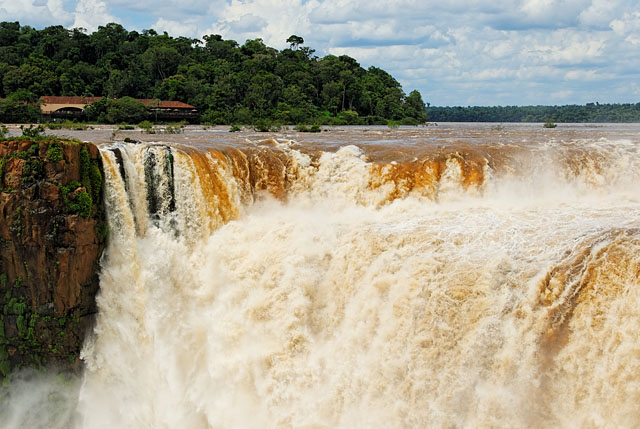 Garganta del Diablo or Devil's Throat at Iguazu Falls