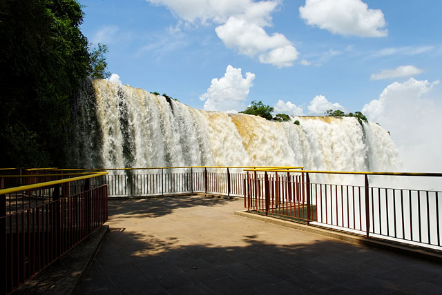 Salto Floriano at Iguazu Falls in Brazil