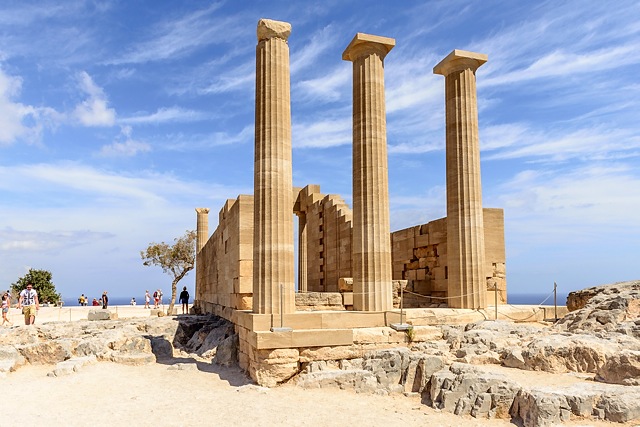 Acropolis in Lindos, Rhodes