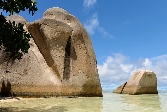 boulders at Anse Source D'Argent, La Digue, Seychelles