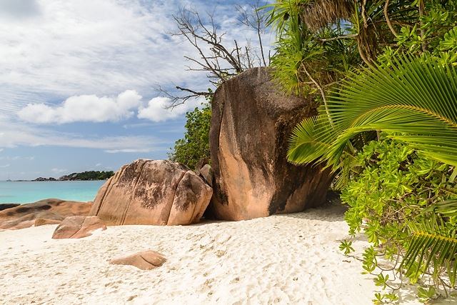 boulders at Anse Lazio, Praslin, Seychelles