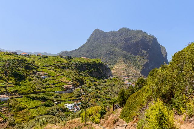 Penha de Águia from Porto da Cruz, Madeira