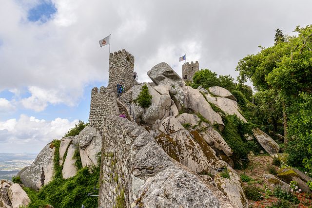 Moorish castle, Sintra, Portugal