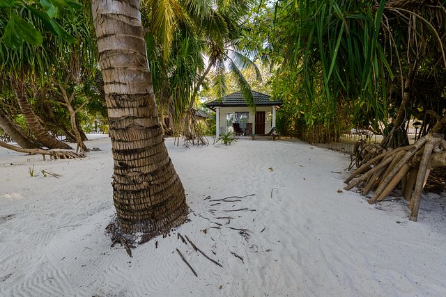 accommodation at Holiday Island, Maldives