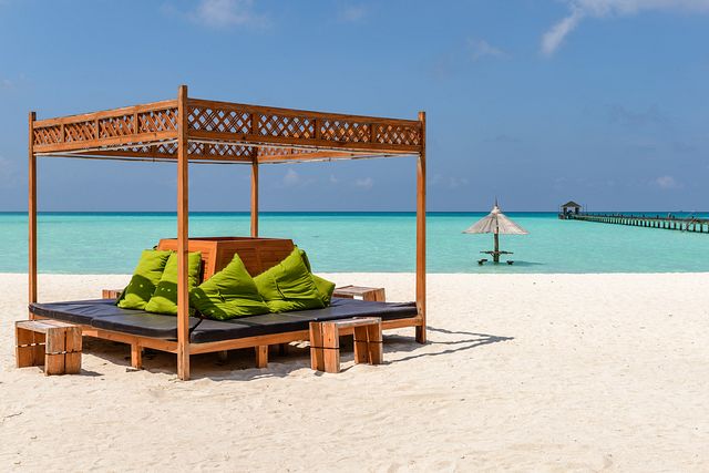 Leisure at Holiday Island, Maldives