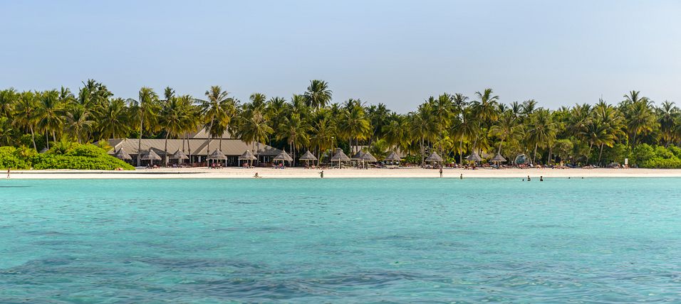 Panorama of Sun Island, Maldives